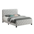 thumbnail image 2 of Littleton Full Tufted Upholstered Bed Beige, 2 of 2