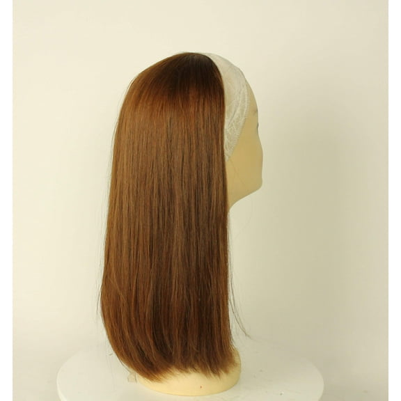 European Human Hair Freeda Wig Avalon Fall Red Size S