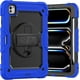 thumbnail image 1 of Funda para iPad Pro de 11 pulgadas (M4) 5.ª generación 2024, funda protectora resistente a los golpes con protector de pantalla, soporte giratorio de 360°, correa para mano/hombro, 1 of 9