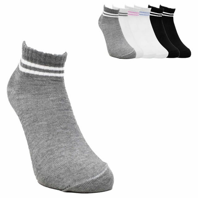 Tin Largo Fruit Of The Loom para Mujer, Multicolor Sin Felpa Unitalla Paquete con 7 Pares