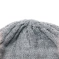 thumbnail image 4 of Generic Soft Hats for Children's Knit Hat Woolen Hat Double Hairball Woolen Hat Girls Children Love Knit Hat Valentine's Day for Fashion Casual Four Seasons Caps(One Size,Grey), 4 of 5