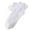 White, variant on fatyb Girls Double Lace Socks Kids Thin Breathable Cotton Socks Cute Ruffle Ankle Dress Socks Dancewear