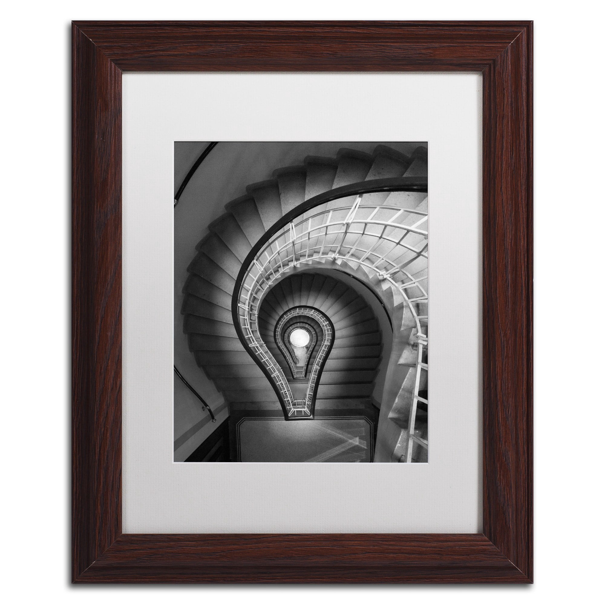 Moises Levy 'I Have An Idea' Matted Framed Art