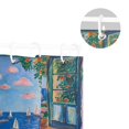 thumbnail image 5 of Yayeee Shower Curtain with Hooks 72"x72" Waterproof Fabric Bathroom Hanging Decor, Sea Window, 5 of 5