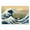 0030-01, variant on The Great Wave of Kanagawa Ukiyoe Japanese Art Vintage Wall Canvas Print Famous Painting Living Room Decoration Picture, 50*70 cm, unframed.,0030-01