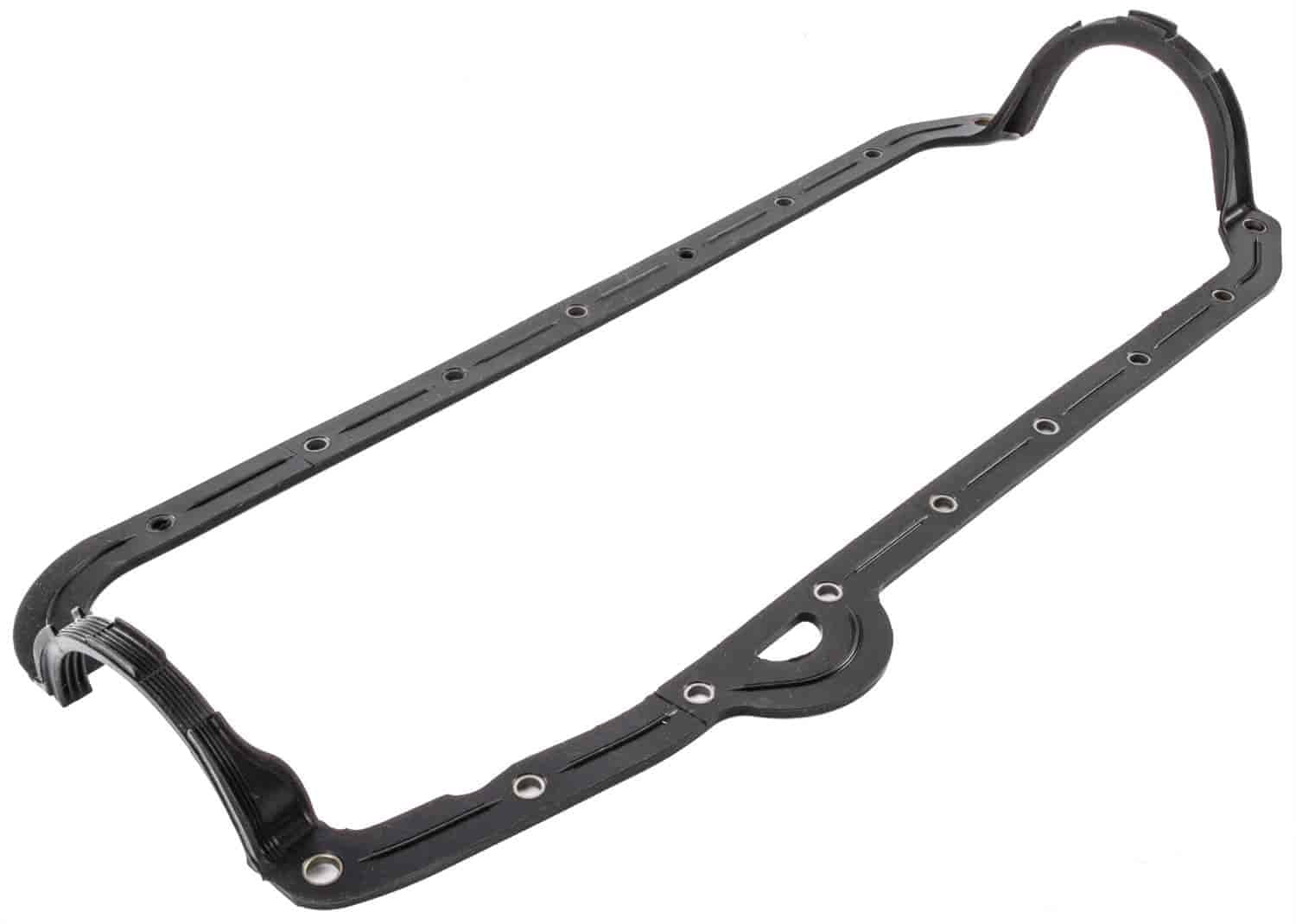 JEGS 210095 OnePiece Oil Pan Gasket 19551974 Small Block Chevy Left