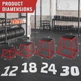 thumbnail image 3 of BeesClover Multi - Purpose Fitness Plyo Box, Adjustable Jump Box for Strength & Plyometric Training, 3 of 9