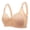 Beige BGL, variant on Bras for Women Women Underwear No Underwire Bras Solid Color Thin Brassiere Loose Casual Wear Purple XXL