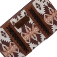 thumbnail image 3 of Wrangler Wristlet Western Wallet Boho Aztec Credit Card Holder for Women, Light Coffee, 3 of 8