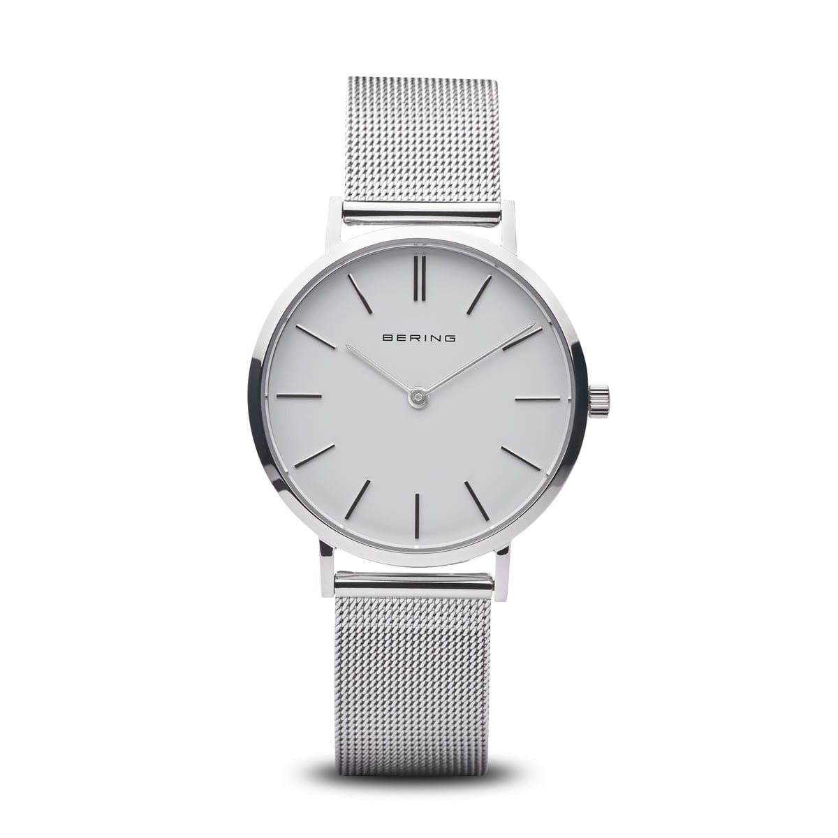 WATCH BERING STAINLESS STEEL WHITE SILVER WOMAN 14134 004