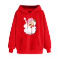 thumbnail image 1 of WILLBEST Sudadera de Mujer con Estampado Navideño Sudadera Navideña Informal de Manga Larga con Estampado Navideño X-Grande, 1 of 5