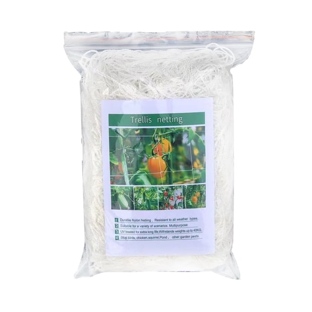 RKSTN Trellis Netting Heavy Duty Trelli Netting Climbing Gr-ow Support Net 5 X 30ft