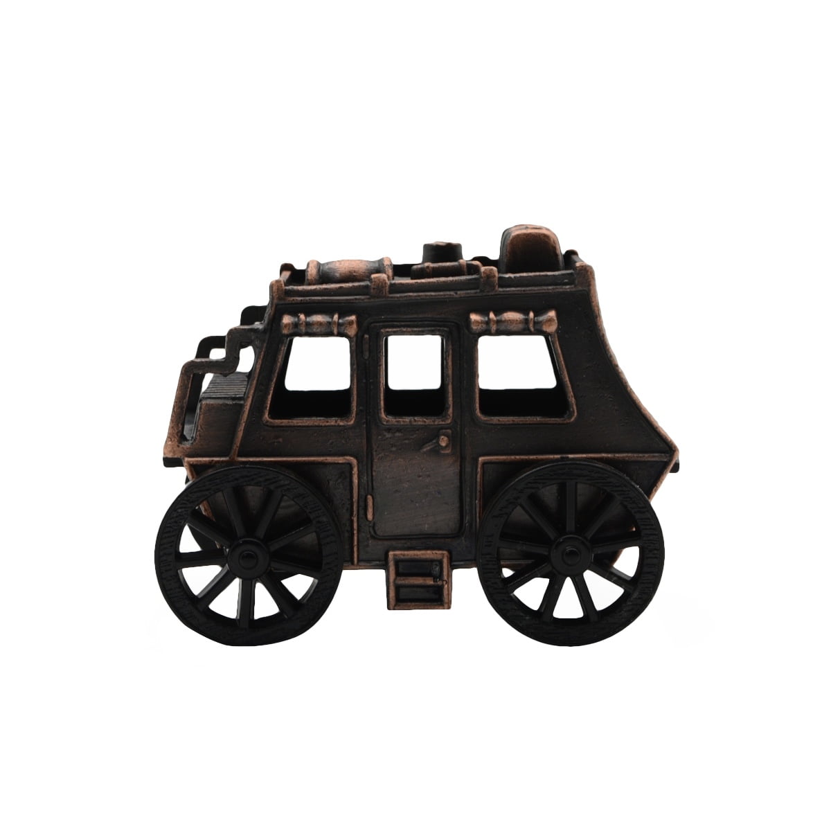 Vintage Railroad Car Pencil Sharpener - Die Cast Metal Collectible Toy