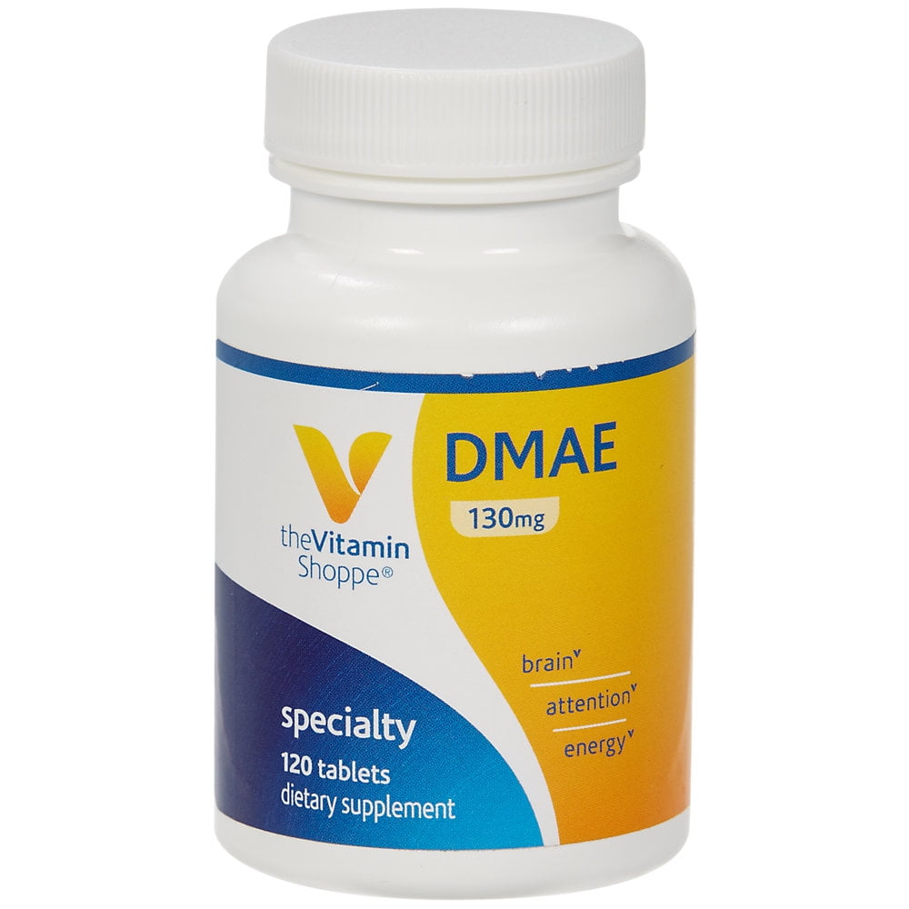 The Vitamin Shoppe DMAE 130MG (DIMETHYLAMINOETHANOL), Supports Brain