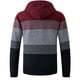 thumbnail image 3 of Sudadera con capucha para hombre, jersey, sudadera de punto, cárdigan, jersey con capucha de invierno para ocio, chaqueta de punto, interior de forro polar, chaqueta con capucha para hombre, 3 of 6