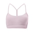 thumbnail image 4 of DuoJiaJ Womens Y Back Sports Bra Padded Racerback Low Impact Spaghetti Thin Strap Workout Yoga Bra Bras for Women Pink, 4 of 5