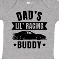 thumbnail image 4 of Inktastic Dads Lil Racing Buddy Boys or Girls Baby Bodysuit, 4 of 5