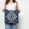 thumbnail image 2 of Navy Blue Pillow Covers 26x26 Inch Decorative Throw Pillow Cover, Vintage Tribal Abstract Geometric Tie Dye Art Sofa Pillowcases Accent Cushion Case Home Decor Bedroom Living Room, 2 of 6
