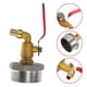 thumbnail image 3 of 1 Juego de grifo para bidón de 3/4 de pulgada, grifo de latón para barril de agua de lluvia con arandela, adaptador de repuesto para tanque de agua IBC y grifos para tanques de agua IBC., 3 of 8