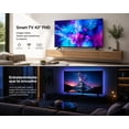 thumbnail image 2 of Smart TV 43 Pulgadas DLED Full HD Pantalla Inteligente con Conexion Audio Optica 2 HDMI 60 Hz Ideal para Series Películas Deportes y Videojuegos, 2 of 9