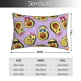 thumbnail image 2 of Sikiie Cartoon Avocados Pillow Covers, Throw Pillow Case Cushion Covers,Cushion for Bedroom,Couch,Home-20"x30", 2 of 6