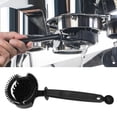thumbnail image 1 of Coffee Machine Cleaning Tool Brush, Scoop Coffee Cleaning Powder, Black, With Tail Powder Spoon, For Coffee Grinder, Coffee Maker, Milk Foam Machine, 1 of 7