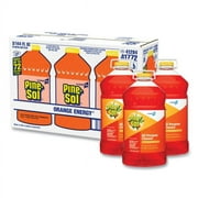 ZIPPY Pine-Sol All-Purpose Cleaner, Orange Energy, 144 oz Bottle, 3/Carton