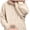 Beige, variant on Guvpev Funny Big Mouth Monster Pullover Hoodie, Unisex Soft Plush Puppet Cosplay Hooded Sweatshirt, Oversized Fleece Loungewear, Novelty & Silly Halloween Costume for Cosplay Party & Birthday Gifts