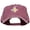 Maroon, variant on Angelfish Embroidered Washed Cotton Cap - Royal OSFM