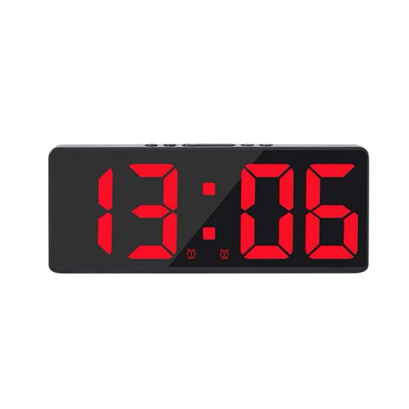 Multi Function LED Alarm Clock Student Dormitory Small Alarm Clock Temperature Date Display Multi Group Alarm Clock