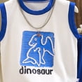 thumbnail image 4 of Toddler Boy T-shirts and Shorts 2 Pcs Cartoon Print Short Set Summer Clothes Outfit 6-12 Months 12-24 Months 2t 3t 4t 5t 6t 7t 8t 9t Children 4-5 Years, 4 of 4