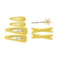 thumbnail image 2 of 7x pinzas para el cabello para niñas, tocados de resina, joyería para el cabello a la moda, pasadores de regalo Amarillo Yuyangstore Pinzas de cabello, 2 of 8