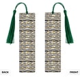 thumbnail image 2 of Kdxio Gold Flamingo Print Metal Tassel Bookmarks,Perfect Gift for Art Lovers and Bookworms Metal Bookmarks for Women, 2 of 8