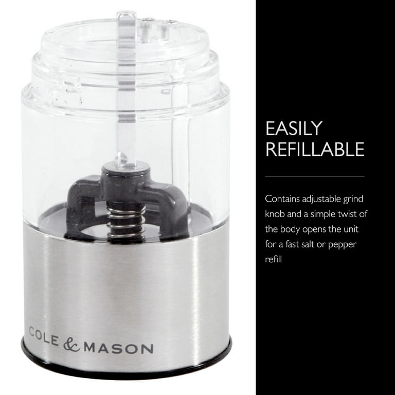 Electronic Salt & Pepper Mill Set by Cole & Mason — The Grateful Gourmet