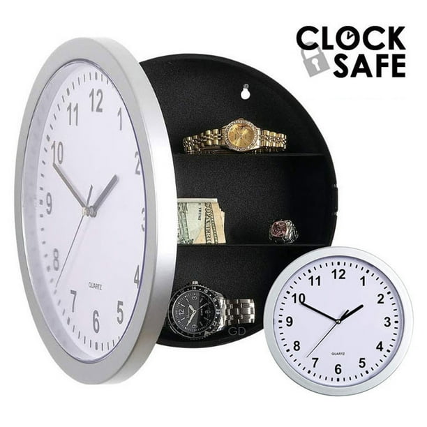 Wall Clock Safes, MAGT Unusual Hidden Secret Wall Clock Safe Container