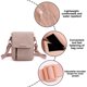 thumbnail image 3 of Bolsa de teléfono móvil Bolsa de mensajero para damas Mini bolsa pequeña Bolsa de cintura Adepaton BST2002624-1, 3 of 5