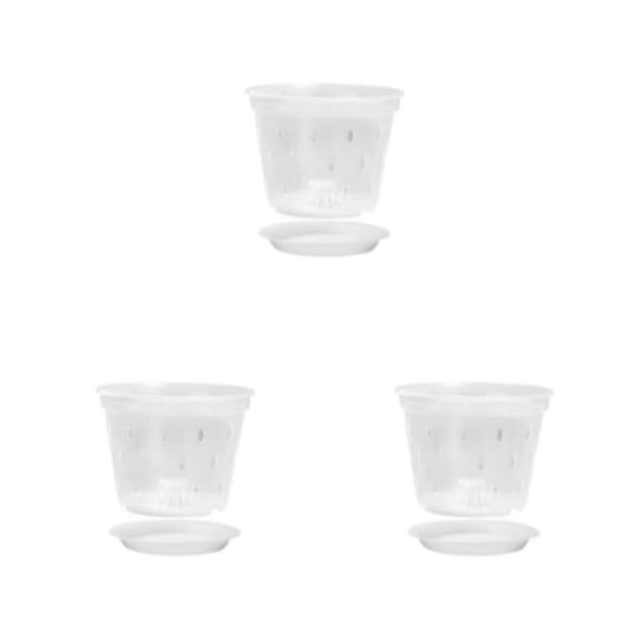 Advancent Maceta no tóxica con agujeros para macetas de jardín, macetas con agujeros de drenaje, maceta Extra gruesa ecológica + de 5 Type1 NO1