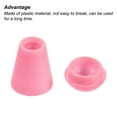 thumbnail image 4 of Bell End Stopper, Cord Rope Lock for Drawstring Bag, Pink 20 Pack, 4 of 5