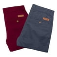 thumbnail image 1 of Pack 2 Pantalones Estilo Chino De Gabardina Hombre Holstone, 1 of 1