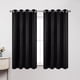 thumbnail image 1 of Cortinas opacas Joydeco con aislamiento térmico de 183 cm, 2 paneles, 1 of 9