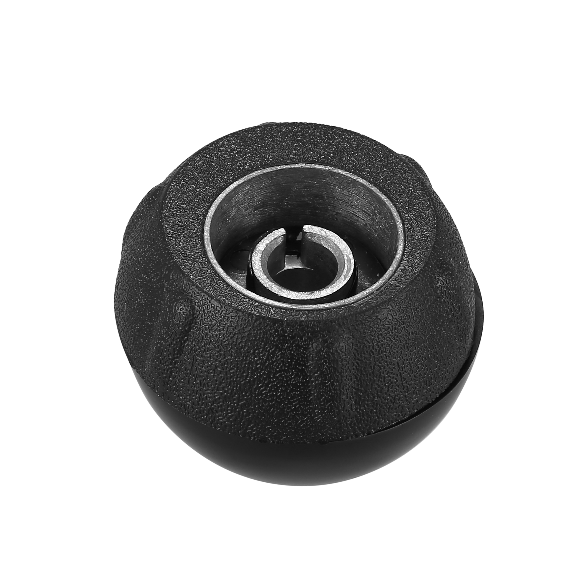 Red Chrome Shift Lever Knob For Fiat 500 (2007+) - 5 Speed Manual