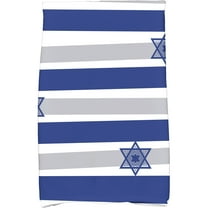 Simply Daisy 18" x 30" Star Stripes Holiday Stripe Print Kitchen Towel