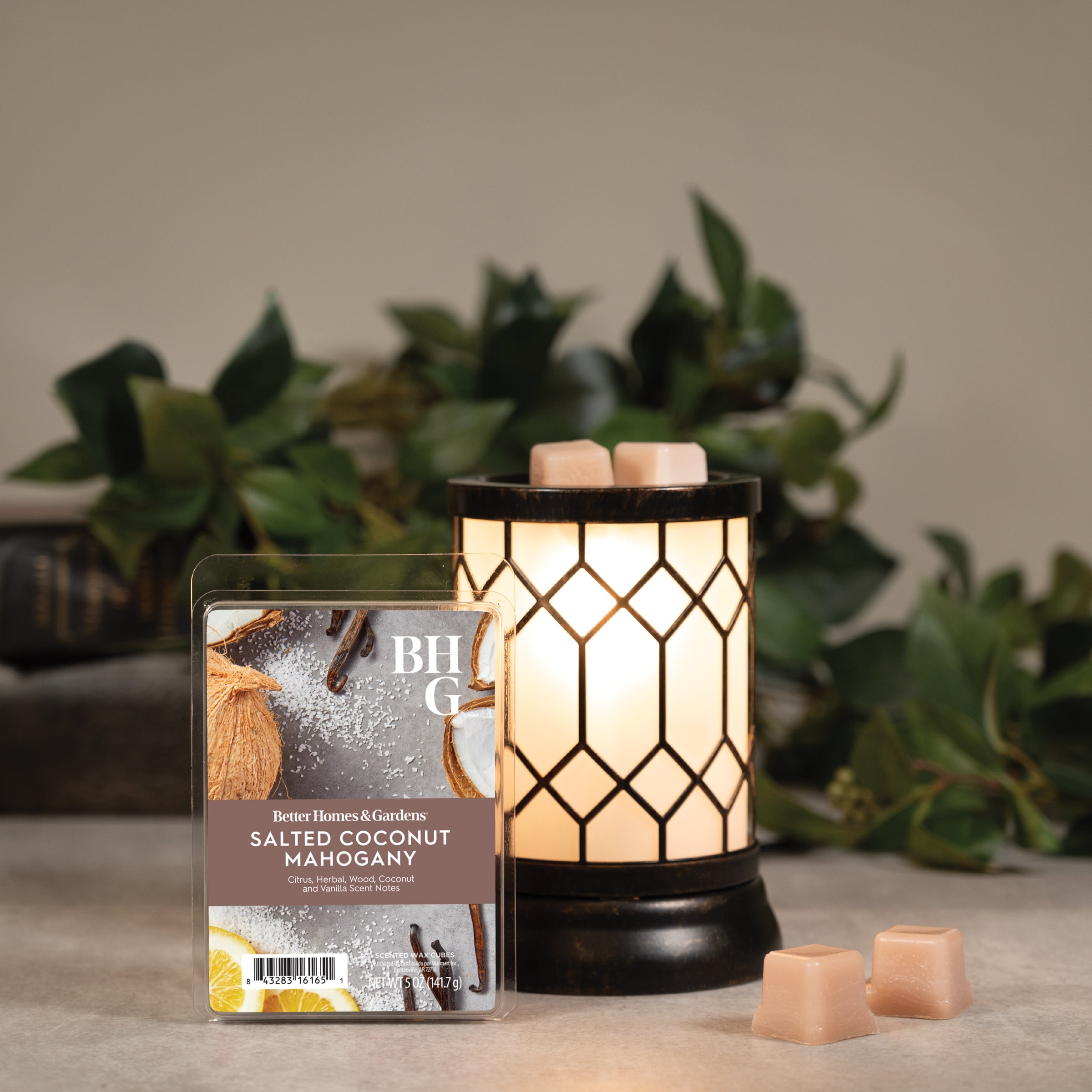 Better Homes & Gardens Salted Coconut & Mahogany Scented Wax Melts Value Pack, 5 oz
