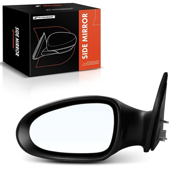 A-Premium Driver Side Power Door Mirror - Compatible with Nissan Altima 2002 2003 2004 - Heated Non-Folding Black Outside Rear View Mirror - Replace# 963023Z100, 963023Z120