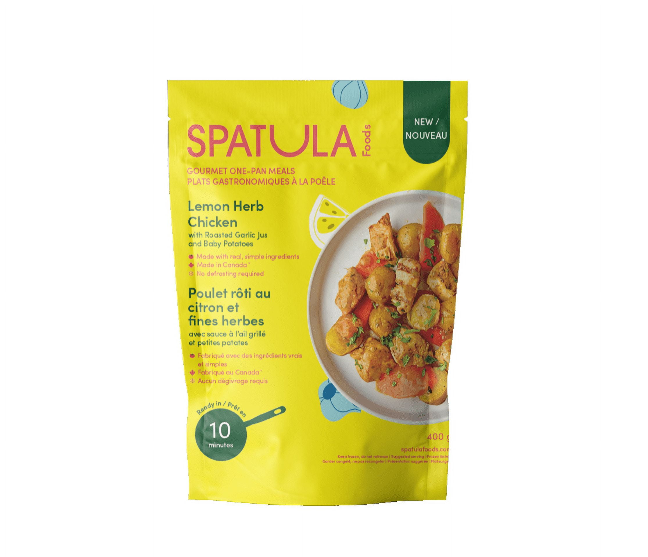 SPATULA Foods Lemon Herb Chicken, 400 g, 400 g