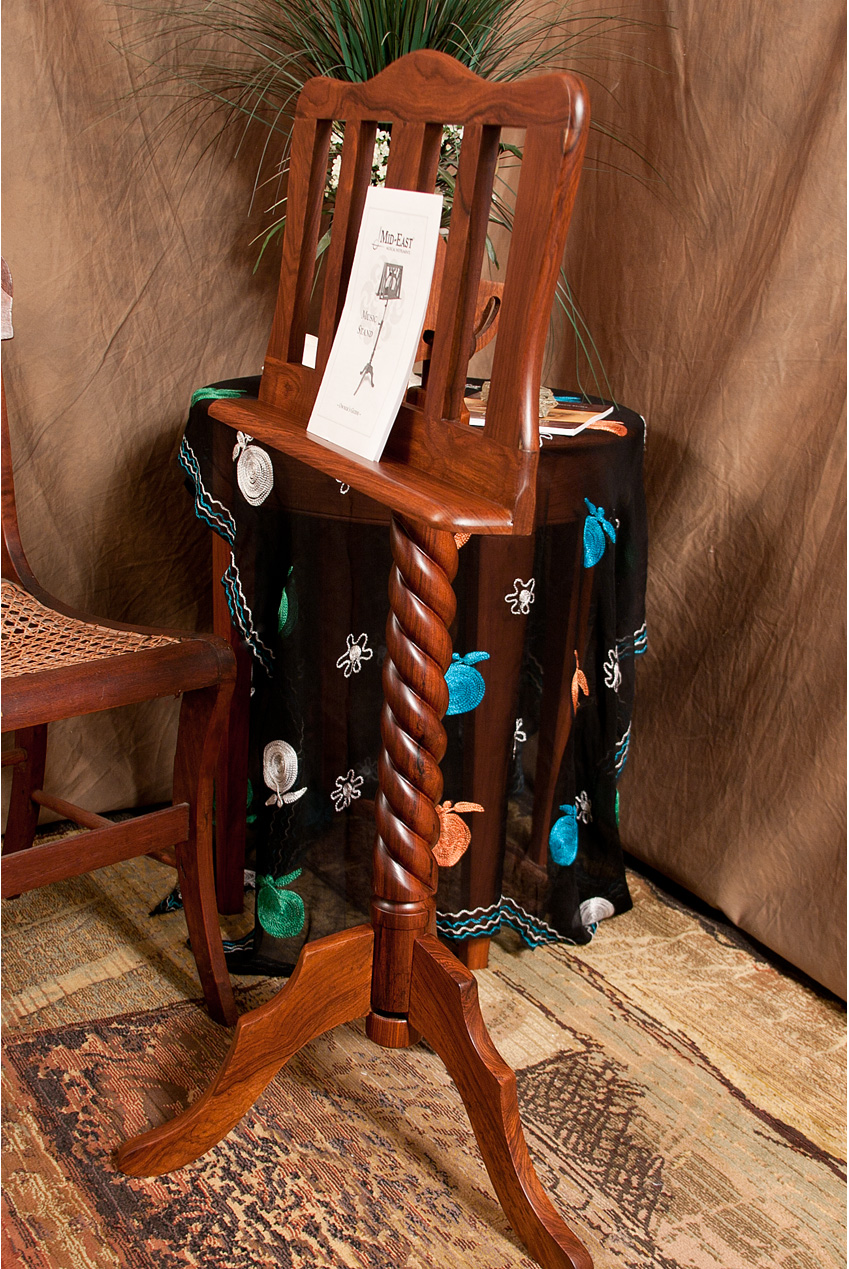Mid-East Music Stand, Spiral, Single