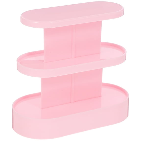 TEHAUX Miniature Dollhouse Furniture Shelf Plastic Decorative Accessory for Doll Houses 1 Set