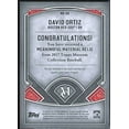 thumbnail image 2 of David Ortiz 2017 Museum Collection Meaningful Materials Relics Copper #MRDO, 2 of 2
