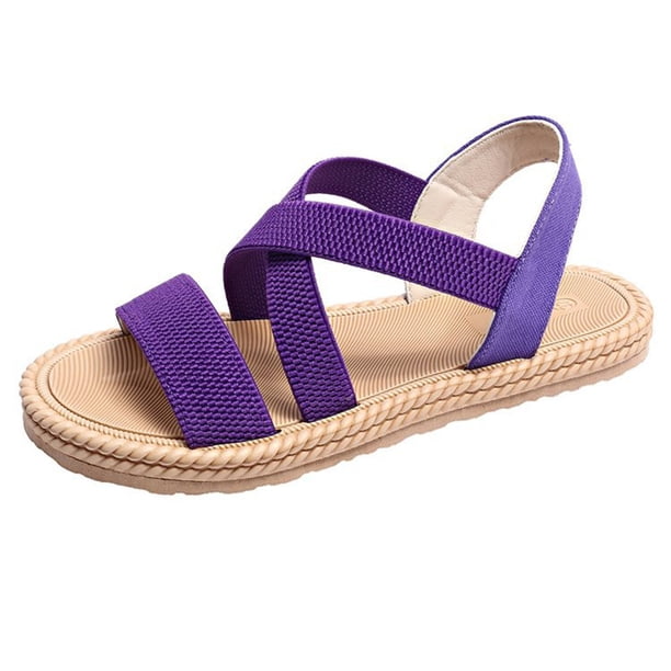 Karight Womens Wrap Around Flat Sandals with Comfortable Design for Summer Vacation Casual Fashion Footwear