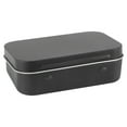 thumbnail image 1 of 95X60X21Mm Caja De Lata Negra Metal Negro Con Caramelo Mate Pequeña, 1 of 9